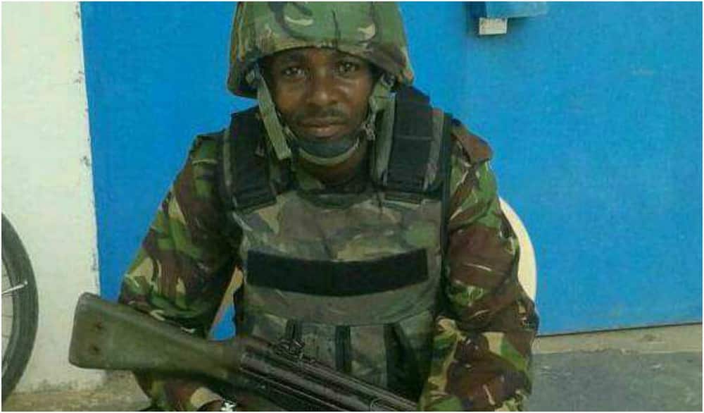 Photos of KDF soldiers killed