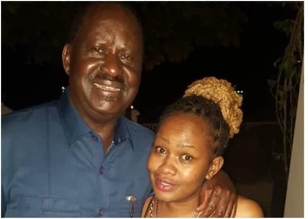 Lady pictured with Raila in viral photos is fond of hanging out with the who is who