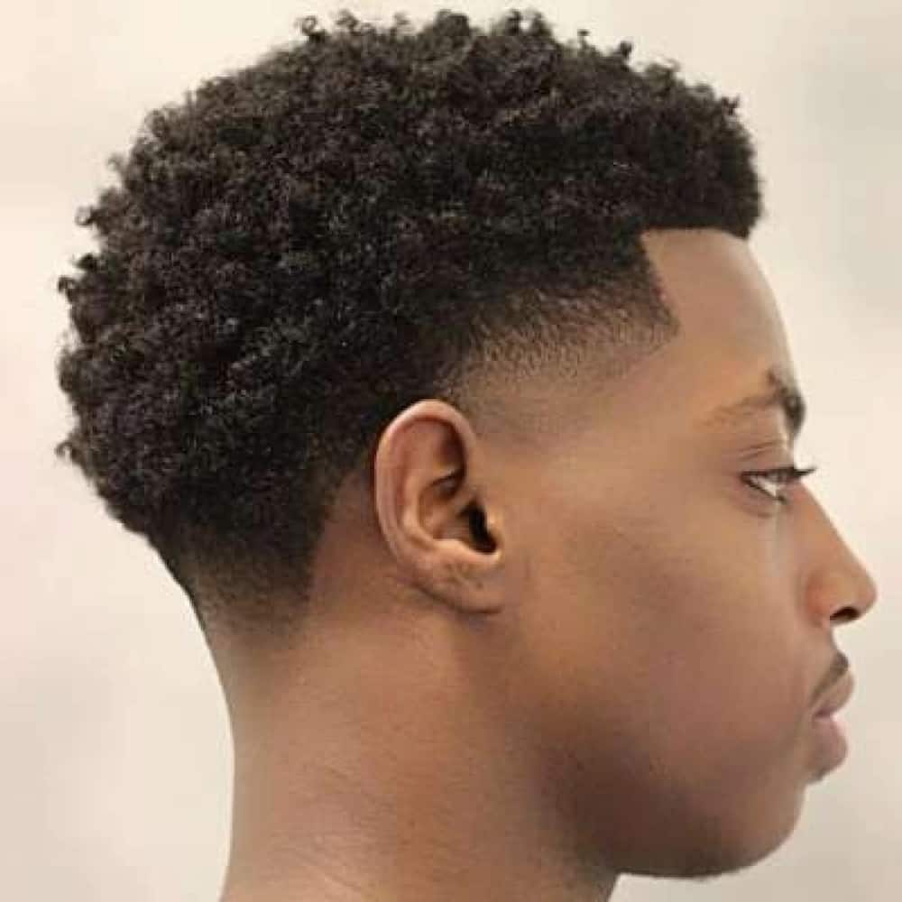 black men's curly hairstyles 2020