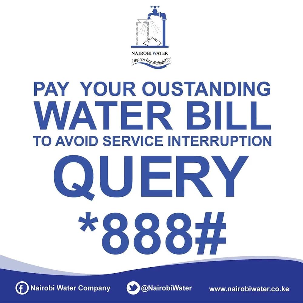 How to pay water bill via Mpesa in Kenya