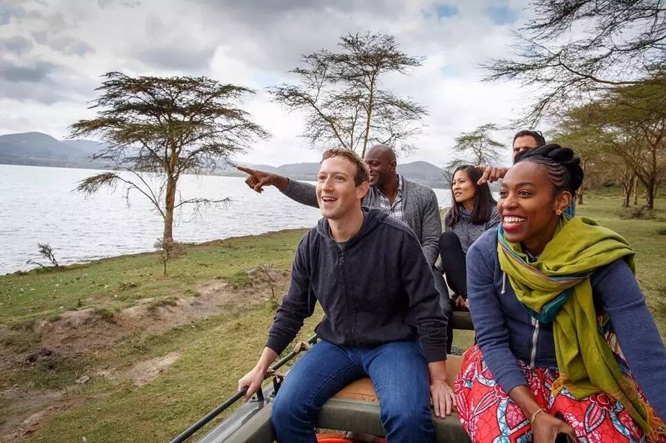 Mark Zuckerberg blown away by Kenya's nature