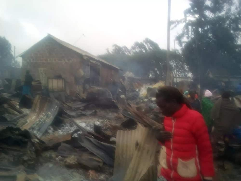 Night of horror as a huge fire burns down homes to 10,000 Kenyans in Nairobi