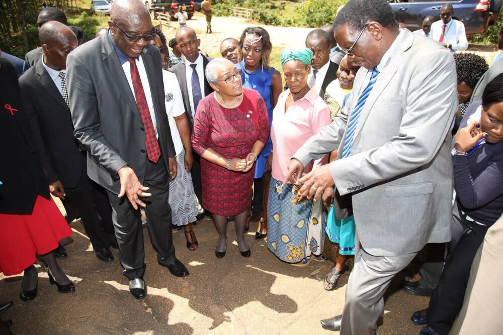 Margaret Kenyatta visits village where Jesus walked
