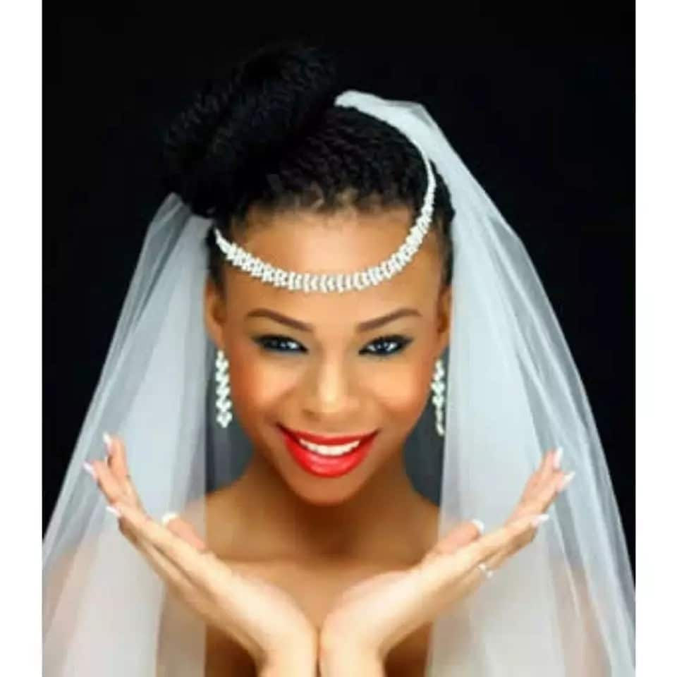 African natural hairstyles for wedding in Ghana with pictures - YEN.COM.GH