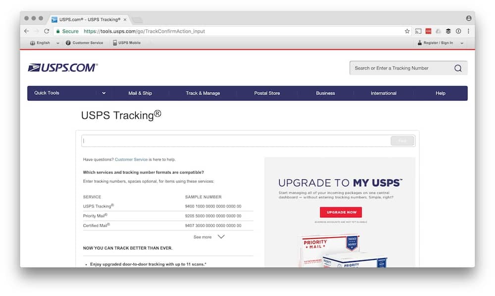 USPS tracking, USPS online tracking, USPS tracking number