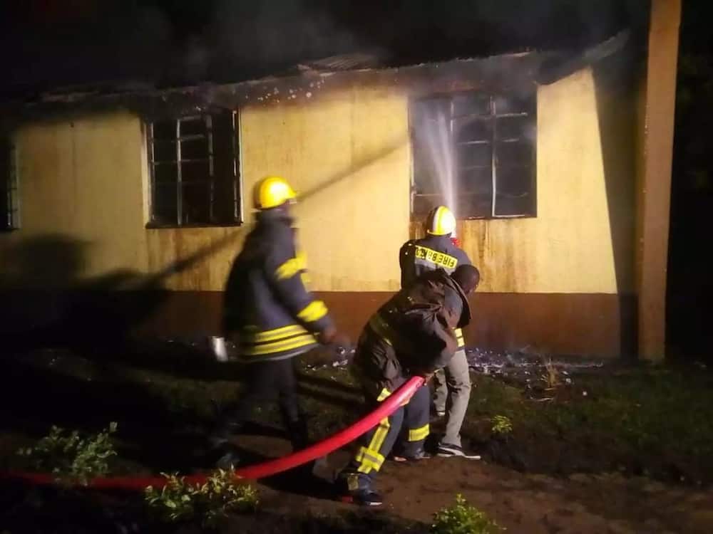 Mysterious fire razes Kamusinga Boys’ dormitory as student unrest raises alarm