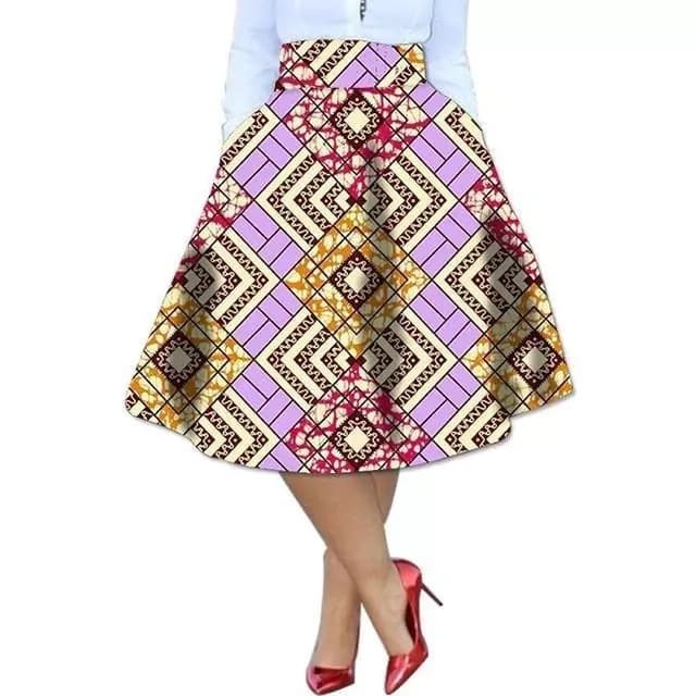 long skirt kitenge designs