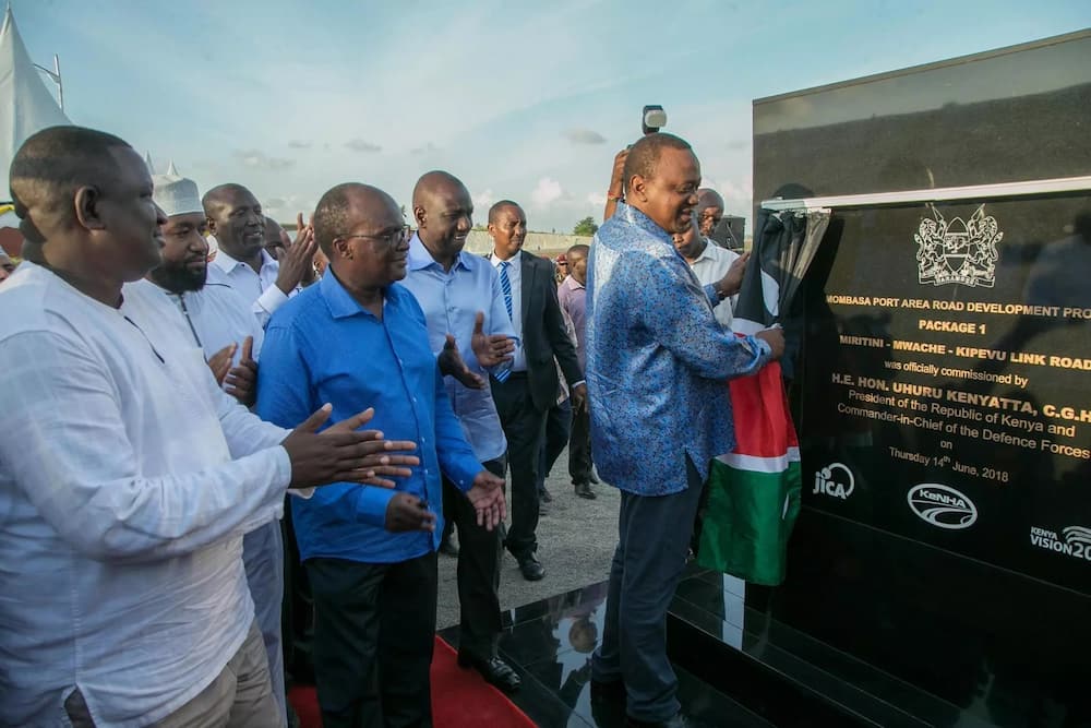 Uhuru finally opens Dongo Kundu bypass to the public, 3 years after it was proposed