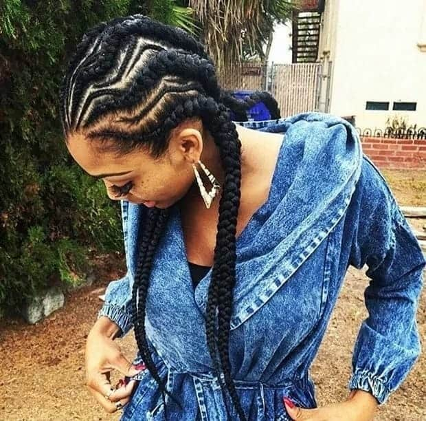 Beautiful Ghanaian lines hairstyles