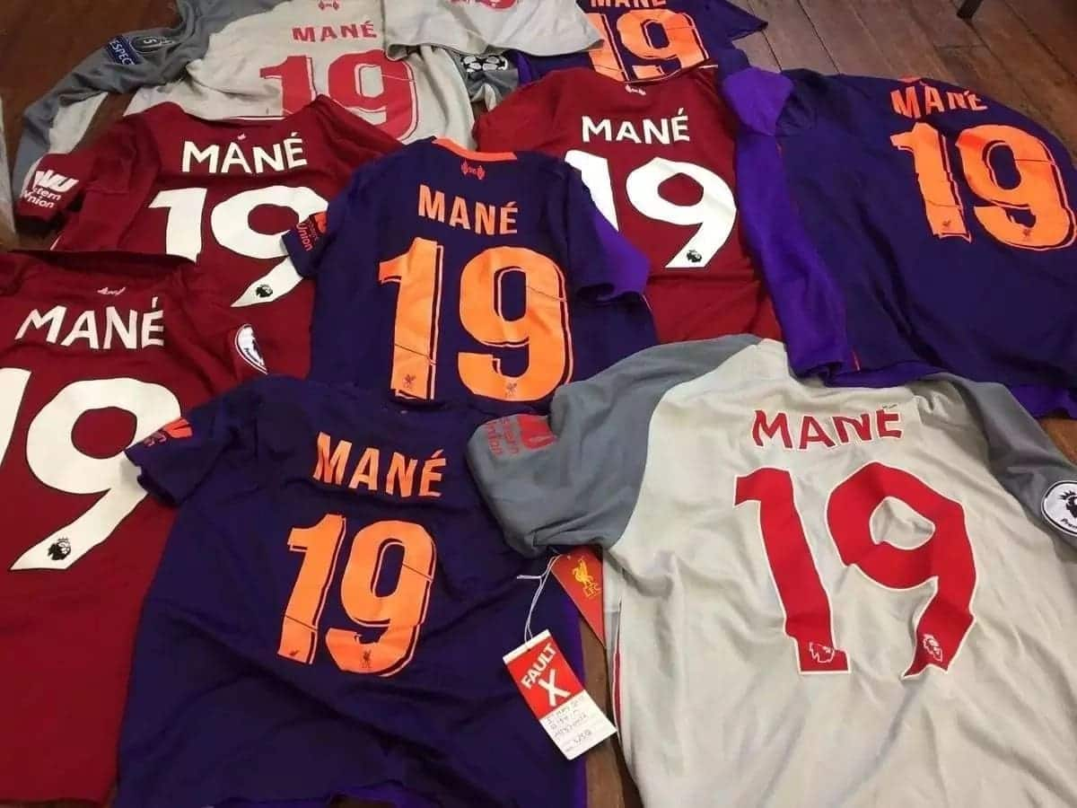 liverpool sadio mane jersey