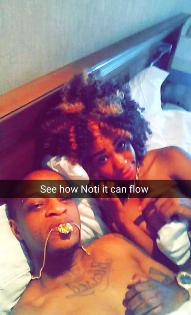 Bisexual rapper Notiflow officially warming the bed of fellow rapper Prezzo after dumping lover
