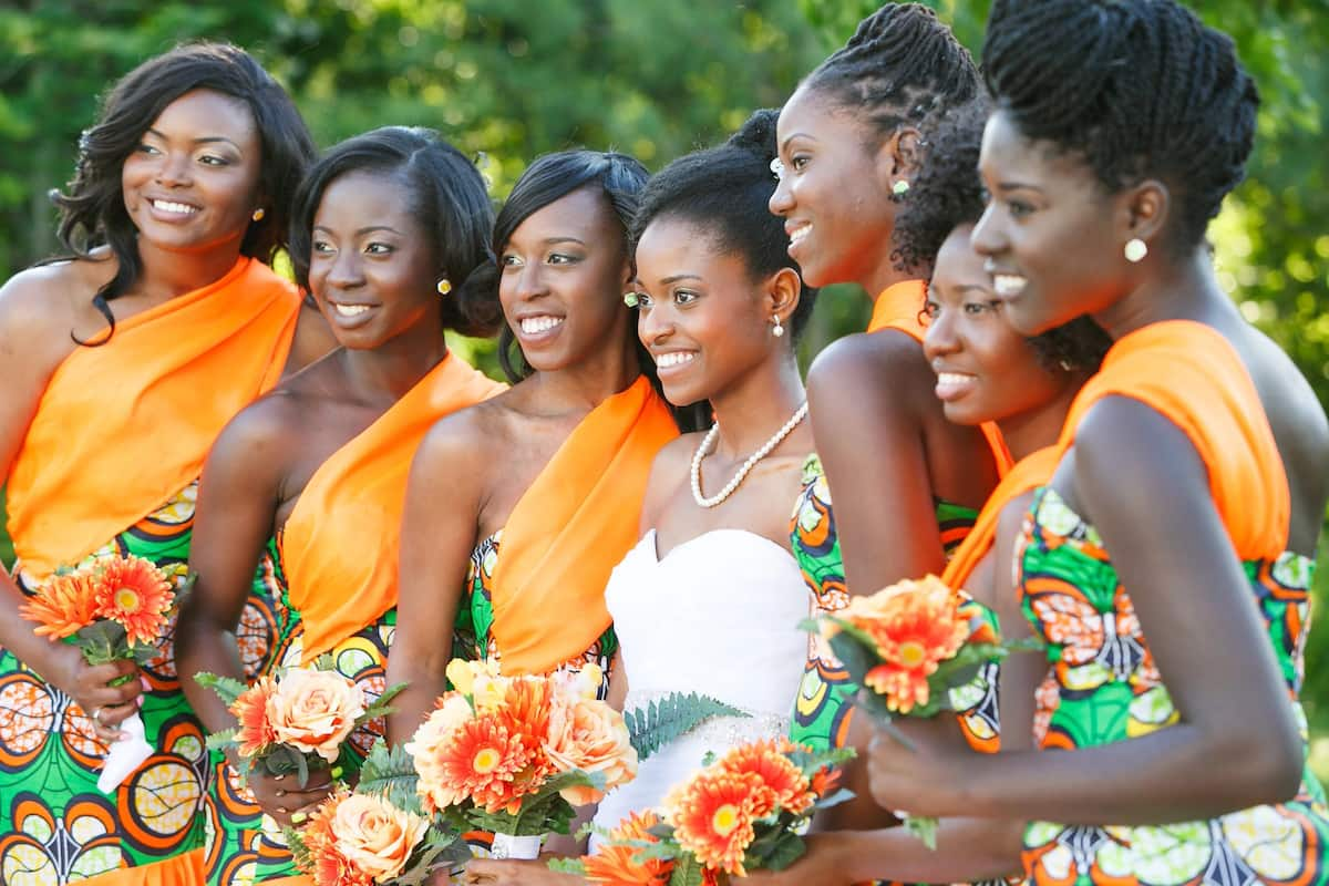 african wedding dresses for maids