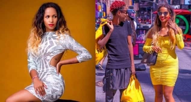 Eric Omondi's Italian ex-lover spotted playfully flirting with comedian online