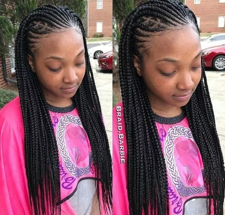 Different Hairstyles for braids in Kenya - Tuko.co.ke