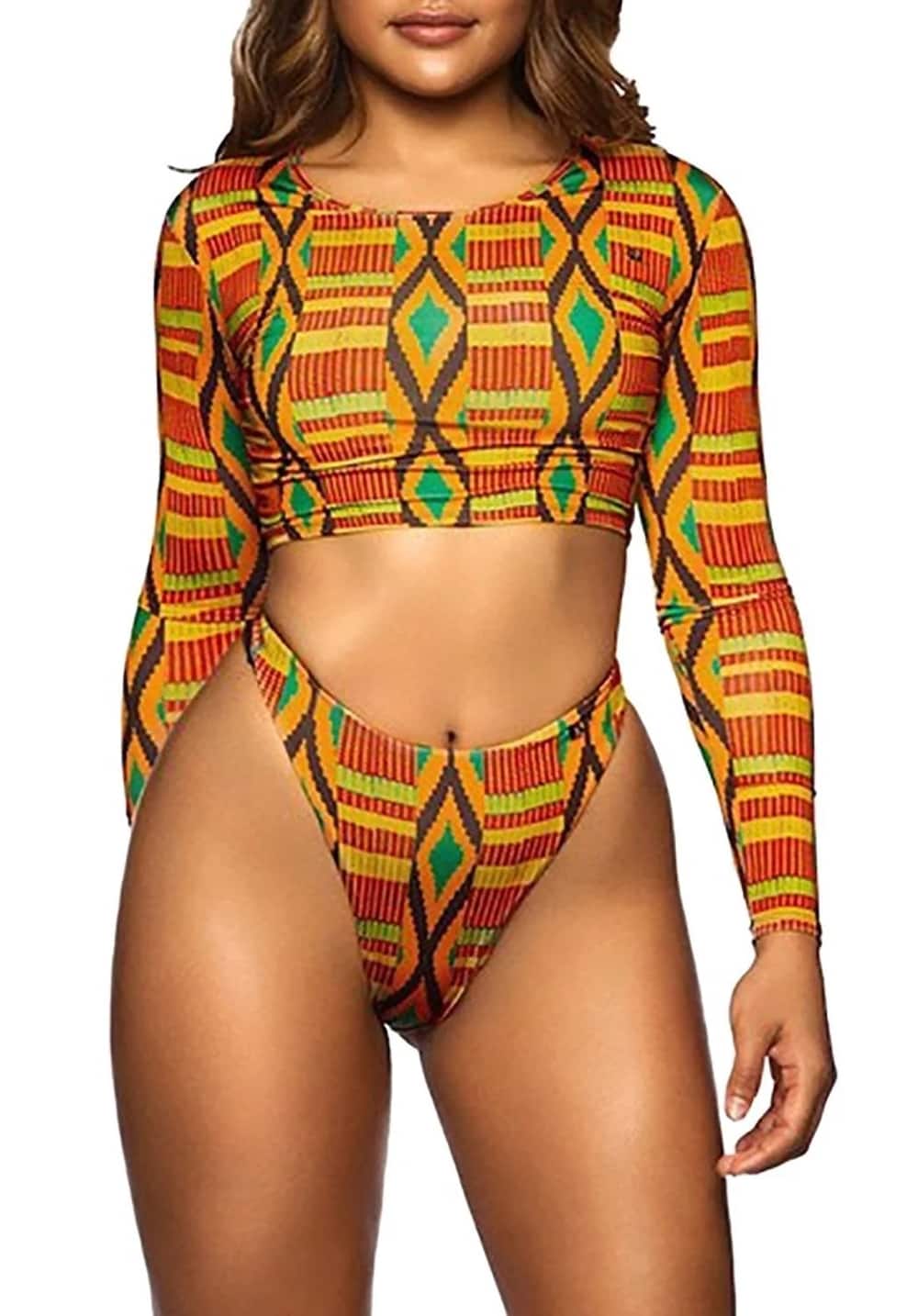 african pring bathing suit