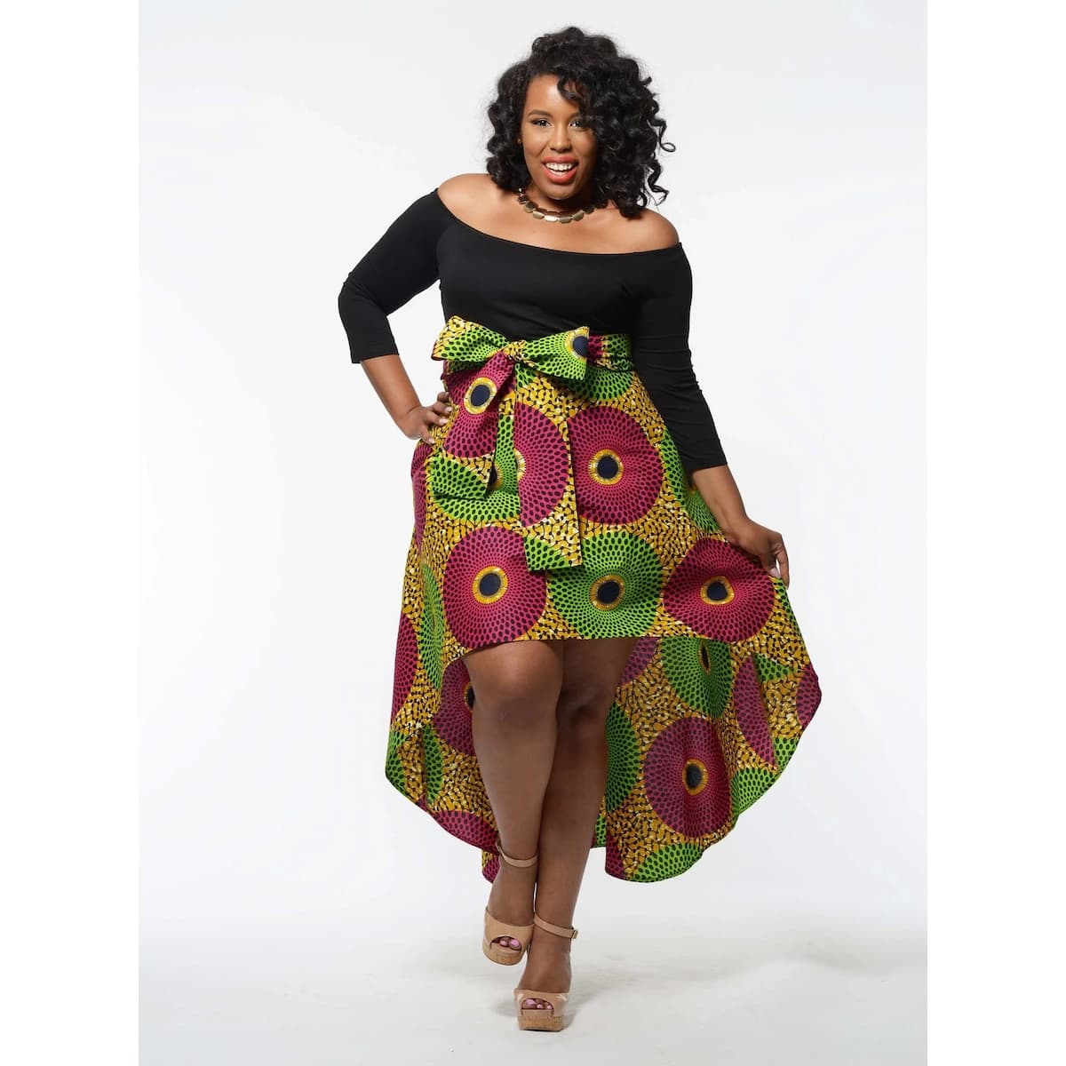 Plus size hot sale kitenge designs