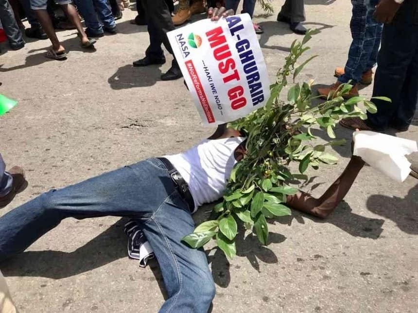 Two people shot dead and two others sustain gunshot wounds after NASA protesters stormed a police station in Bondo