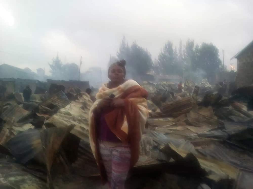 Night of horror as a huge fire burns down homes to 10,000 Kenyans in Nairobi