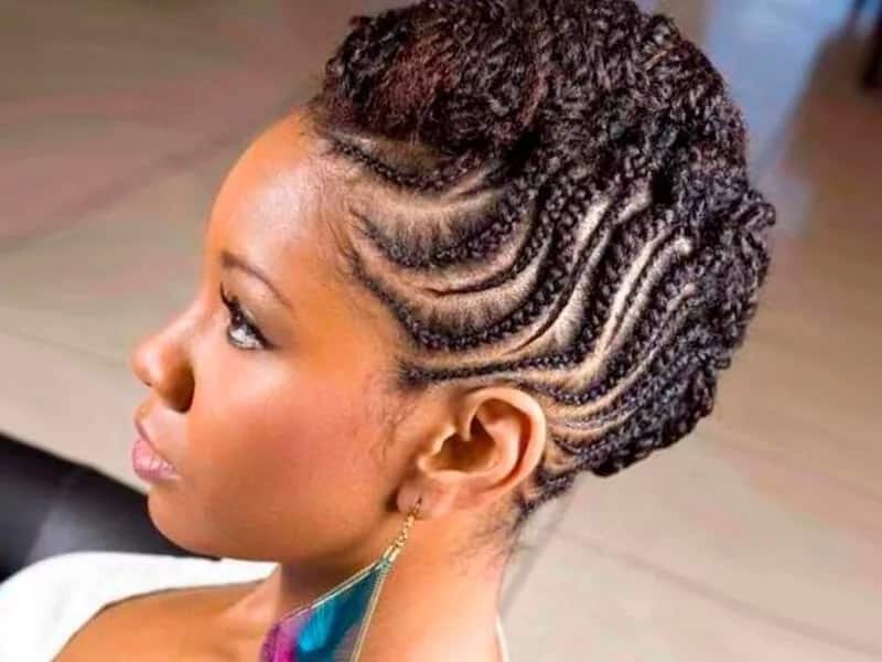 Easy hairstyles for braids (African hair) Tuko.co.ke