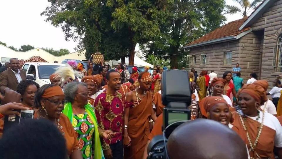 Guests barred from taking photos as Uhuru's son weds in all-white lavish ceremony