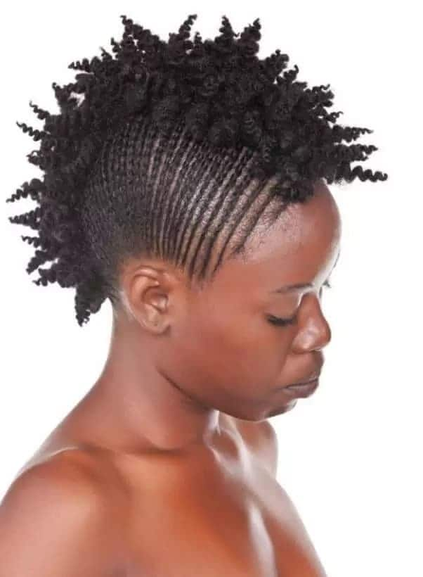 Gorgeous and simple cornrow Styles #African braided hairstyles 