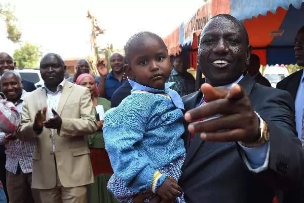 Ruto and Nadia Cherono.