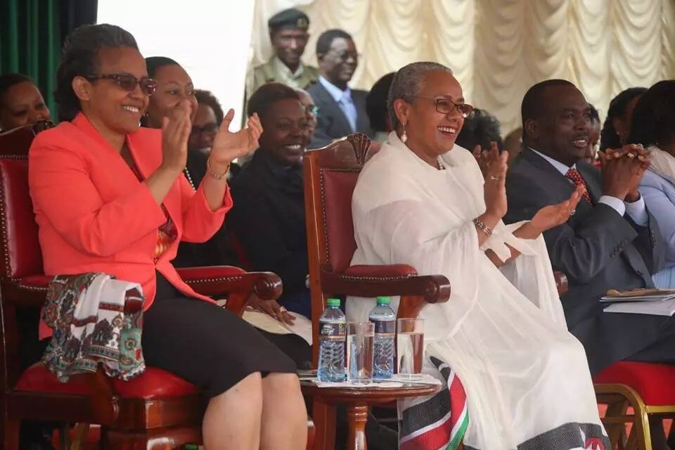 Kenya and Ethiopia's first ladies bear striking resemblance