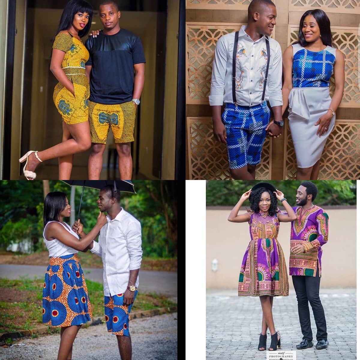Latest ankara styles for couples 2018 Tuko.co.ke