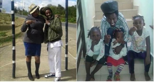 10 disturbingly-cute photos of radio presenter Mbusi with his wife and three daughters