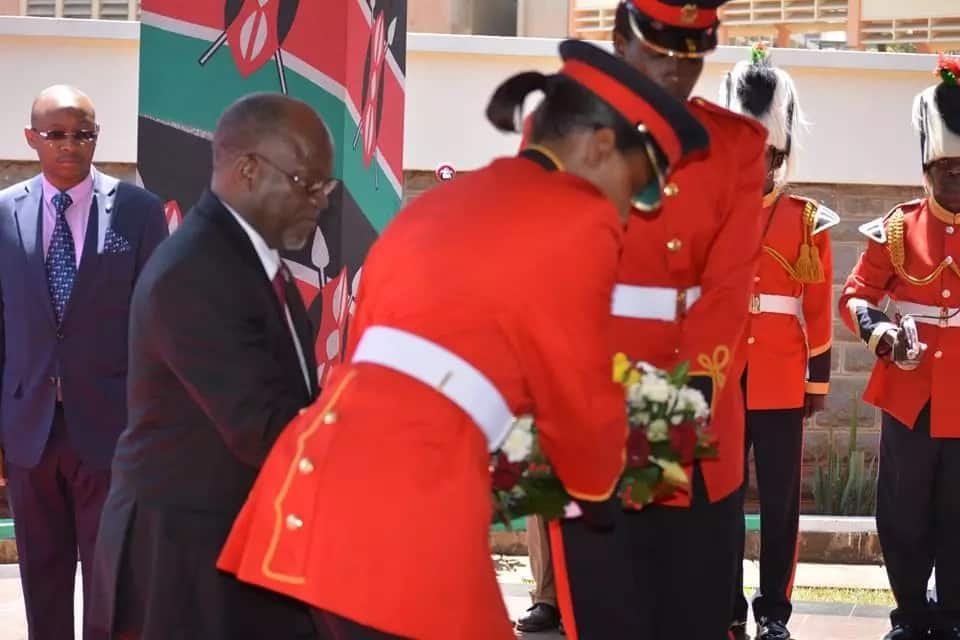 Parliament staff panic after President John Magufuli arrives early