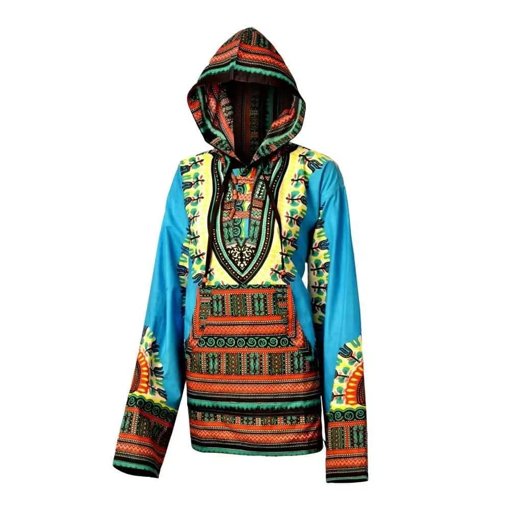 dashiki hoodie sweater