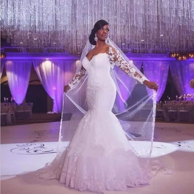 African lace dresses for hot sale weddings