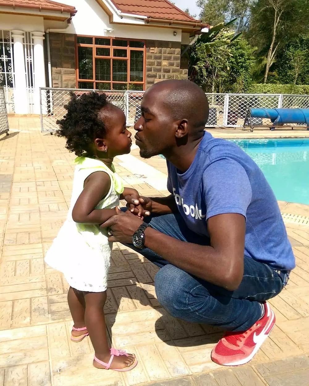 16 simply delightful photos of Citizen TV Patrick Igunza's wife and kids