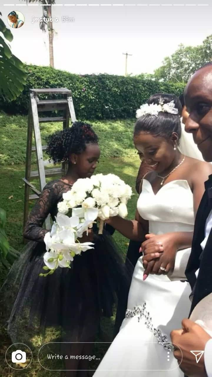 Finally, Celina of mother-in-law weds her her husband Phillip Karanja