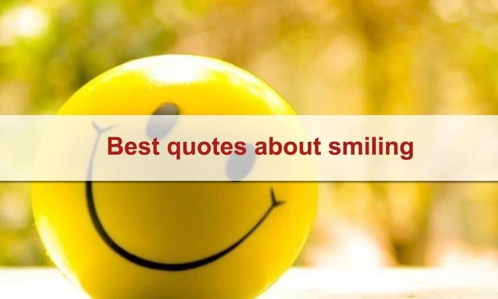 happy quotes about smiling