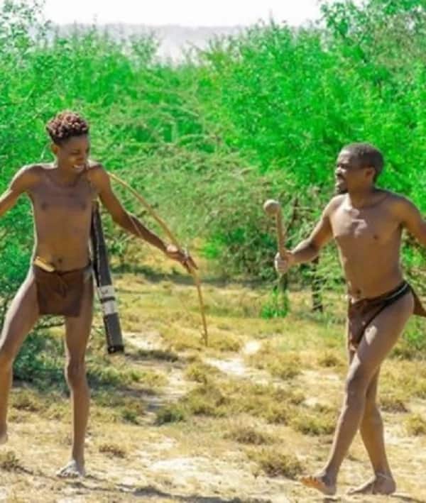 Eric Omondi and Chipukeezy EMBARRASS KENYANS in America after wearing like ‘Bushmen’