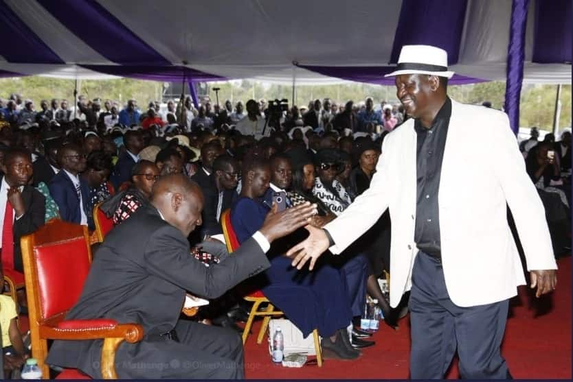 Raila Odinga says he has nothing personal against William Ruto