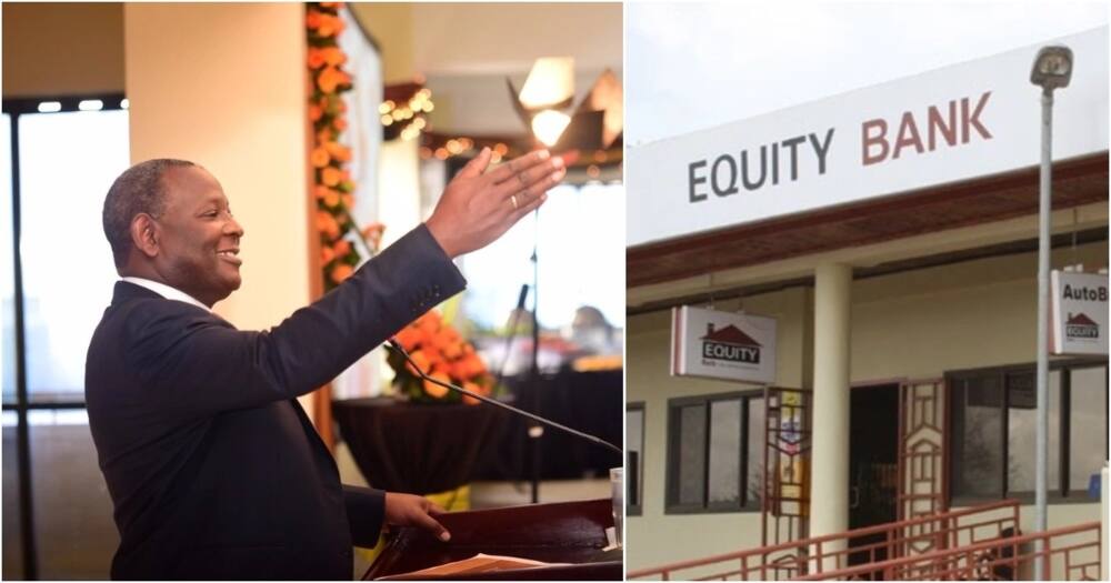 Equity Bank CEO James Mwangi.
