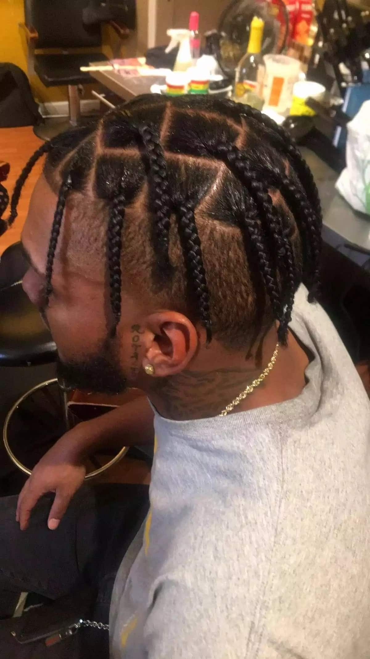  Box  braids  for men  2020 Tuko co ke