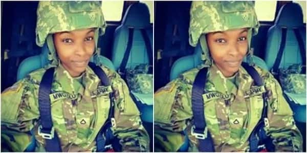Meet Fridah Mwololo, a 26-year-old US army engineer from Kenya