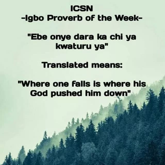 Wise Nigerian proverbs and their meaning