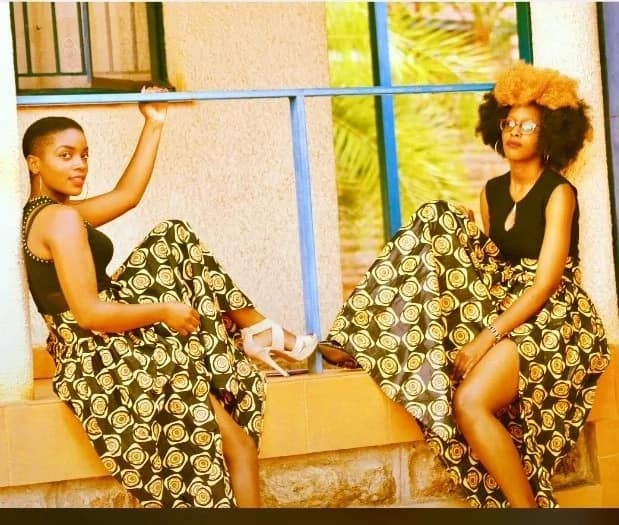 Cute Kitenge designs for slim ladies that are trending in Kenya 