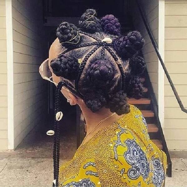 20 beautiful bantu knots hairstyles on short hair