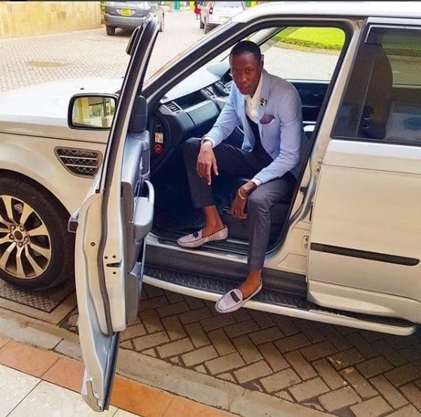 Meet the Luo man who turned Kenyans' heads with his customized Mercedes Benz, complete with his name