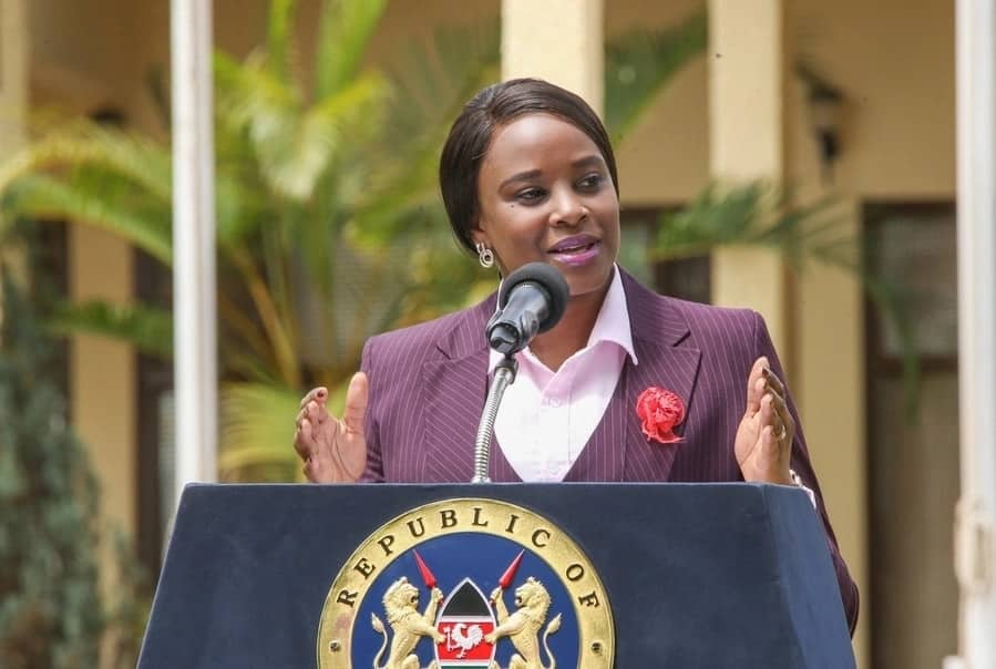 State House spokesperson Kanze Dena outlines Uhuru’s Mashujaa Day celebrations in Kakamega