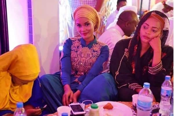 Two of Diamond Platnumz's most notable ex-lovers battle to catch his attention at singer's Ramadhan party