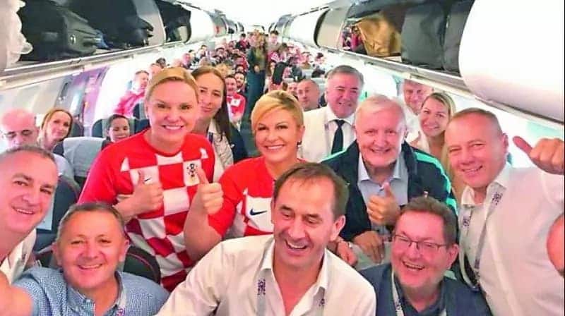7 ways croatian president Kolinda Grabar-Kitarovic won hearts at the world cup