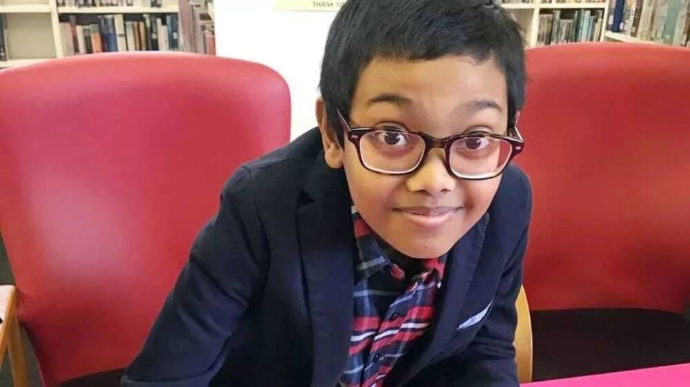 Genius! Boy, 11, who has a passion for reading and writing publishes his first book