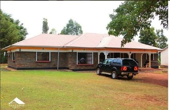 Singer Akothee shows off the house that she has built for her parents