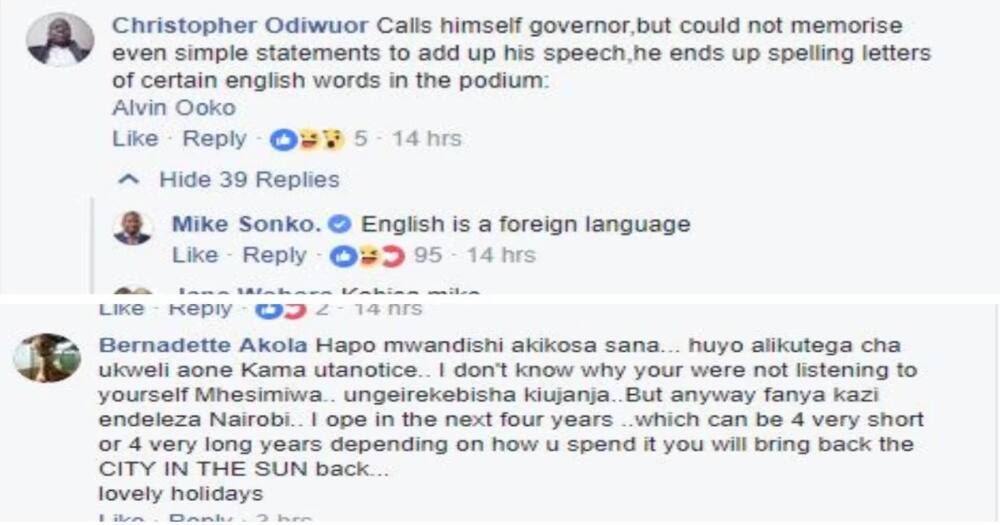 Kiingereza kibovu cha Sonko chamkosea heshima Rais Uhuru Siku ya Jamhuri